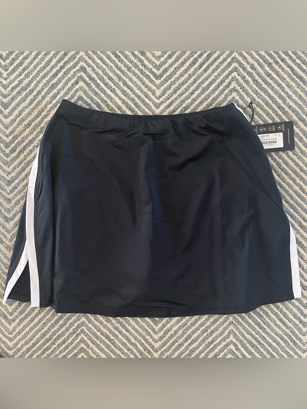 Tail Black Mini Skirt - Sleek Straight Cut